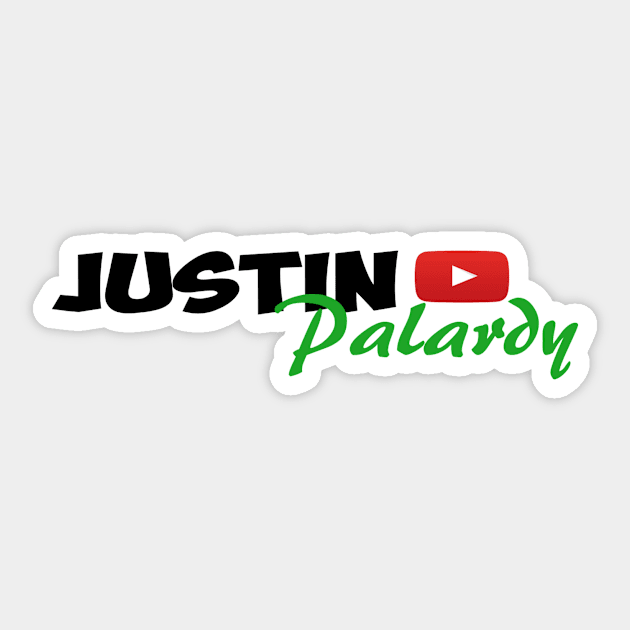 Classic Justin Palardy Sticker Sticker by JustinPalardyYT